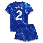 Günstige Fußballtrikots Chelsea Disasi 2 Kinder Heimtrikot 2024-25 Kurzarm